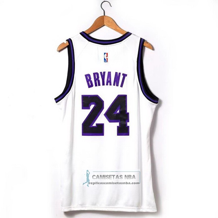 Camiseta Los Angeles Lakers Kobe Bryant NO 24 Ciudad 2022-23 Blanco